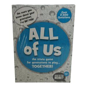 NWT ALL of Us The Trivia‎ Game for Generations to Play Together,  SEALED